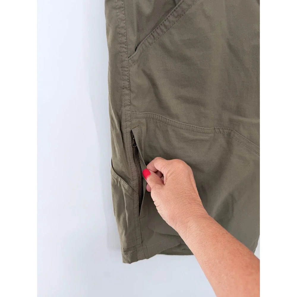 Kuhl Cargo Shorts Men 31 Olive Green Hiking Outdoor Utility Tactical Gorpcore